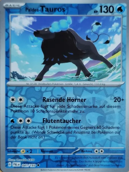 Paldea-Tauros 041/193 - Reverse Holo